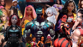 Hustle & ink models love their tattoos on their thick thighs and big butts