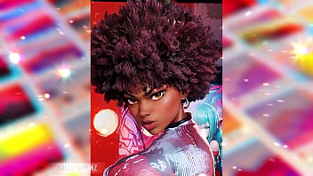 Hustle & ink models love their tattoos on their thick thighs and big butts