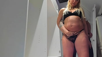 My stepfather fucked me and helped me buiding a closet