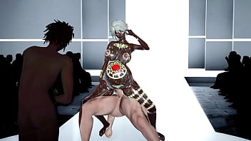 A little black cuckoo and his wife who found a white master