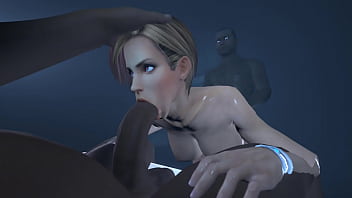 Lisa is sucking and fucking 2 black dudes