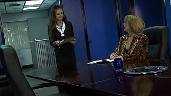 Sasha rose drains his dick after an office quickie