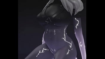 Etheria from fortnite kneeling naked with a dildo Etheria from fortnite kneeling naked with a dildo