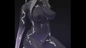 Etheria from fortnite kneeling naked with a dildo Etheria from fortnite kneeling naked with a dildo
