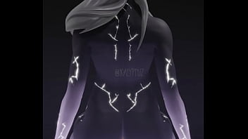 Etheria from fortnite kneeling naked with a dildo Etheria from fortnite kneeling naked with a dildo
