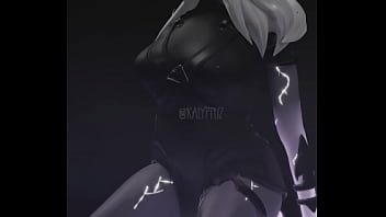 Etheria from fortnite kneeling naked with a dildo Etheria from fortnite kneeling naked with a dildo