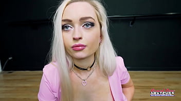 Blonde Beauty Kelsey Starlette Stuffs Her Twat With A Dildo And A Big Cock thumbnail