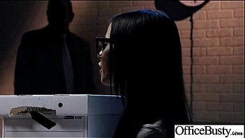 Brandy aniston sexy busty office girl bang hardcore style video 04