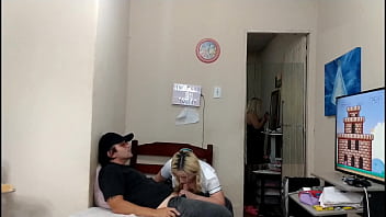 Girl fucks stepfather behind mom's back