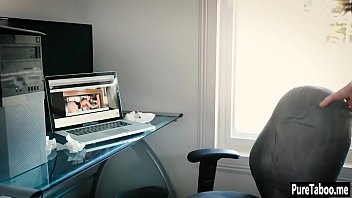 Sexy babe swallowed big hard cock