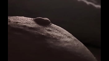 Close up pinching my left nipple