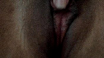 Hope capolupo squirts hard from brown lips