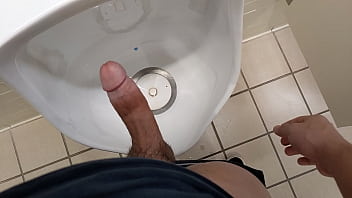 Public Cumshot In Bathroom thumbnail