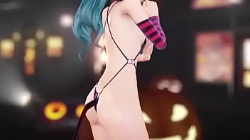 Hatsune miku and the lewd halloween