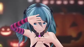 Hatsune miku and the lewd halloween