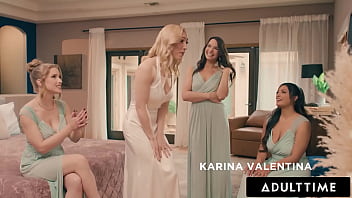 Lily labeau lesbian pussy licking orgy with bridesmaids