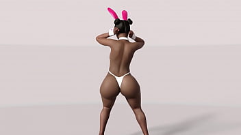 Huge booty black girl nalgona