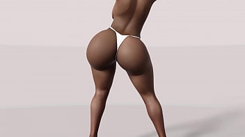 Huge booty black girl nalgona