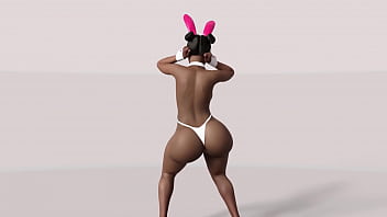 Huge booty black girl nalgona