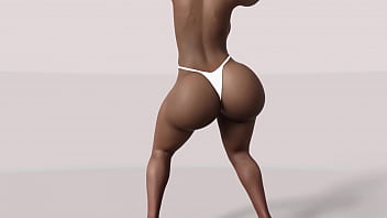 Huge booty black girl nalgona