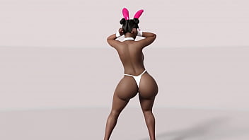 Huge booty black girl nalgona