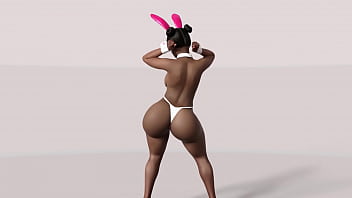 Huge booty black girl nalgona