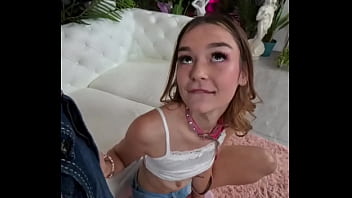 Slutty man pleaser della cate begs to get fucked by a random guy