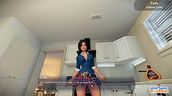 Ep1 meeting lola for the first time my sexy neighbor