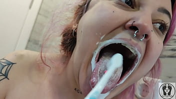 4k dental hygienist routine mouth fetish closeups naked rebeca addams