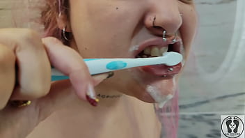 4k dental hygienist routine mouth fetish closeups naked rebeca addams