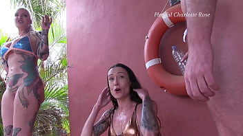 Chalotte the piss whore i was the holiday toilet