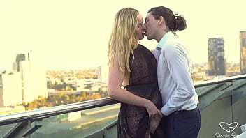 Pawg charlie forde gets fucked on the rooftop by dominic river