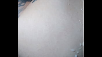 Putting it good in the tattooed girl's ass