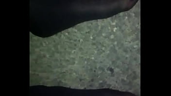 Walking outdoor on the street with catsuit bodystockings