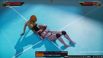 Luna vs karen nf3d female mma combat