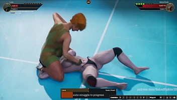 Luna vs karen nf3d female mma combat