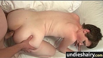 Her sweet undies hairy twat 4