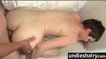 Her sweet undies hairy twat 4