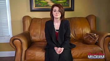 Whimsical redhead ravyn gets trick and treat rubbing her twat with a dildo