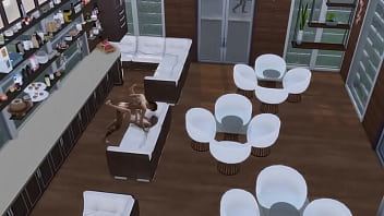 Работница кофейни отодрана среди рабочего дня