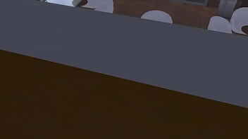 Работница кофейни отодрана среди рабочего дня