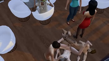 Работница кофейни отодрана среди рабочего дня