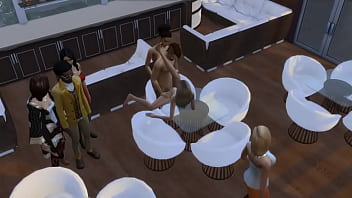 Работница кофейни отодрана среди рабочего дня