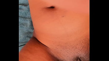 Bubble's playing with her wet pussy