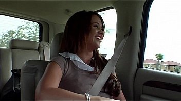 Naughty slut with nice ass rides on the hard dick