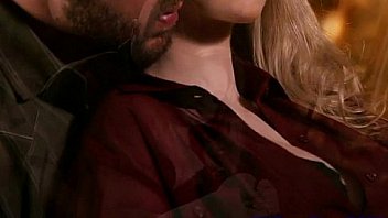 Perky luscious blonde babe