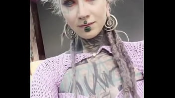 Any wishes for the new year #facetattoo #bodyart #girlswithtattoos #girlwithtattoo #tattooed #tattoolove #alternative