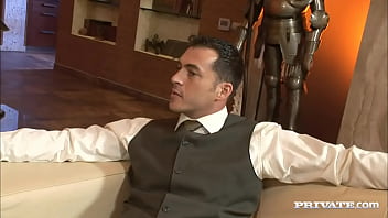 Hot and horny blonde cherry jul group blowjob with swallowed facials