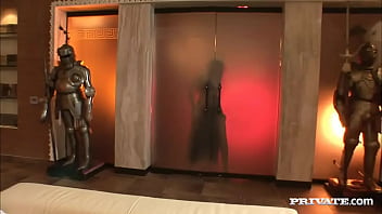 Hot and horny blonde cherry jul group blowjob with swallowed facials