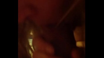 Eager doll sucking his schlong